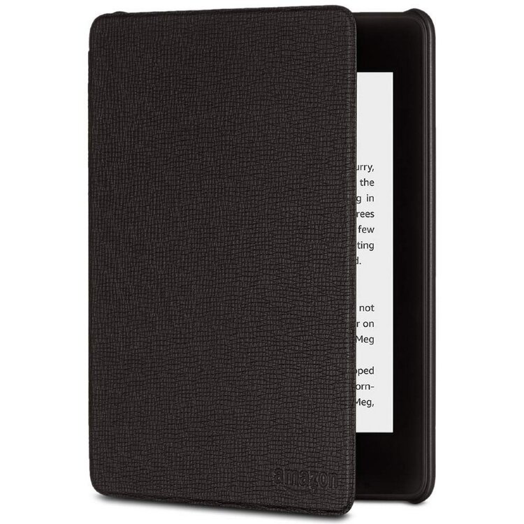 Шкіряна оригінальна обкладинка Amazon Leather Cover для Amazon Kindle Paperwhite (2018) 10th Gen (PQ94WIF) Black [NO BOX]