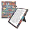 Обкладинка kwmobile Bookstyle Stand Handstrap для PocketBook 1042 InkPad Eo (Library Motto)