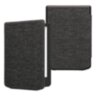 Обкладинка kwmobile Fabric Flip для Pocketbook 619 Verse Lite/629 Verse/634 Verse Pro/634K3 Verse Pro Color (Dark Grey)