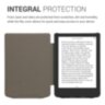 Обкладинка kwmobile Fabric Flip для Pocketbook 619 Verse Lite/629 Verse/634 Verse Pro/634K3 Verse Pro Color (Dark Grey)
