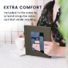 Обкладинка kwmobile Bookstyle Stand Handstrap для PocketBook 1042 InkPad Eo (Dark Blue / Dark Grey)