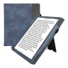 Обкладинка kwmobile Bookstyle Stand Handstrap для PocketBook 1042 InkPad Eo (Dark Blue / Dark Grey)