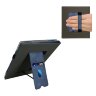 Обкладинка kwmobile Bookstyle Stand Handstrap для PocketBook 1042 InkPad Eo (Dark Blue / Dark Grey)