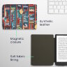 Обкладинка kwmobile Flip для PocketBook 743G InkPad 4/743C InkPad Color 2/743K3 InkPad Color 3 (Library Motto) Обкладинка kwmobile Flip для PocketBook 743G InkPad 4/743C InkPad Color 2/743K3 InkPad Color 3 (Library Motto)