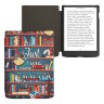 Обкладинка kwmobile Flip для PocketBook 743G InkPad 4/743C InkPad Color 2/743K3 InkPad Color 3 (Library Motto) Обкладинка kwmobile Flip для PocketBook 743G InkPad 4/743C InkPad Color 2/743K3 InkPad Color 3 (Library Motto)