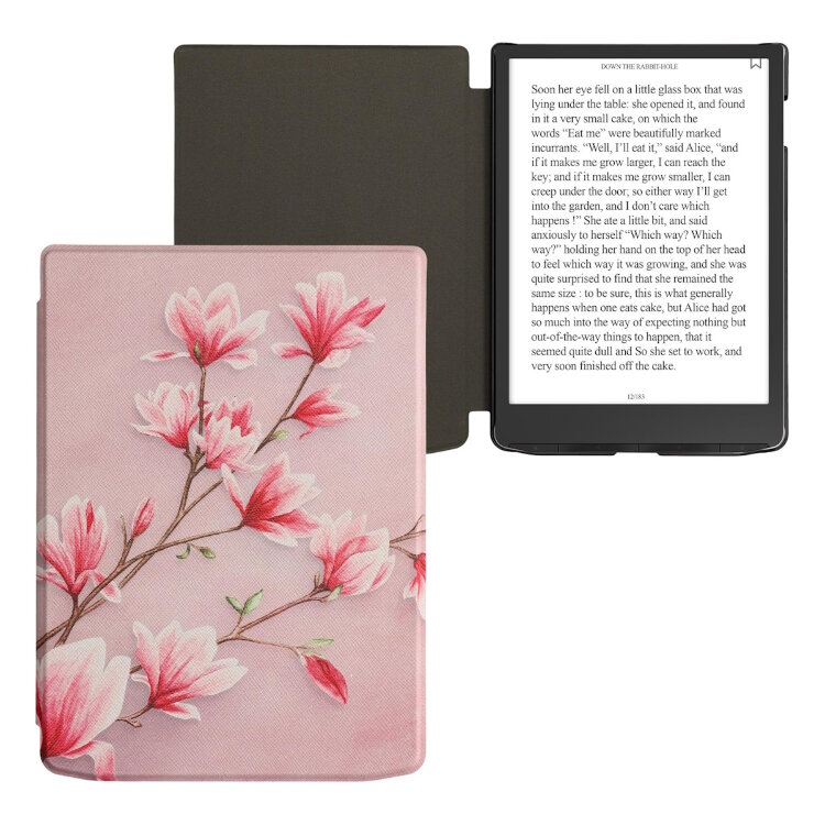 Обкладинка kwmobile для PocketBook 743G InkPad 4/743C InkPad Color 2/743K3 InkPad Color 3 (Magnolias) Обкладинка kwmobile для PocketBook 743G InkPad 4/743C InkPad Color 2/743K3 InkPad Color 3 (Magnolias)